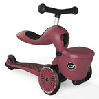 Trottinette Rouge Léopard
