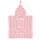 Ponchos de Bain Rose Foncé 4/6 ans