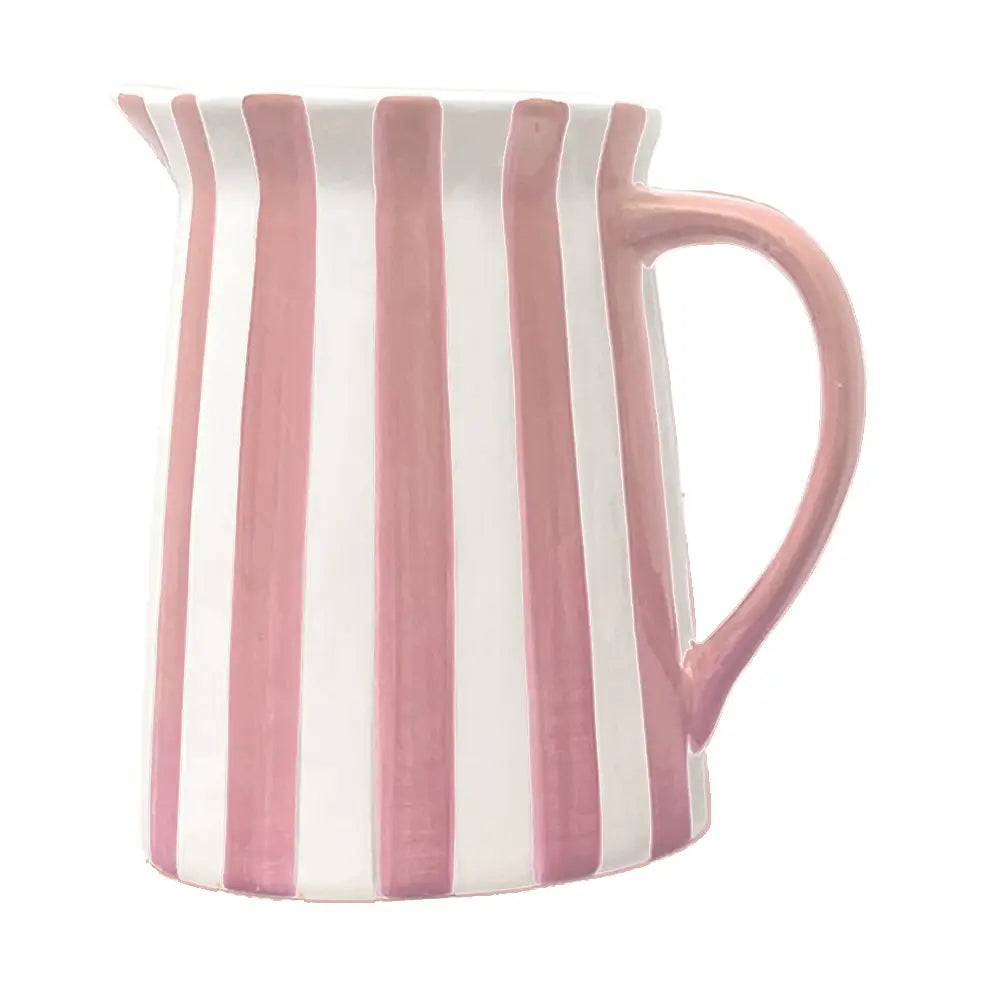 Pichet Rayure Rose