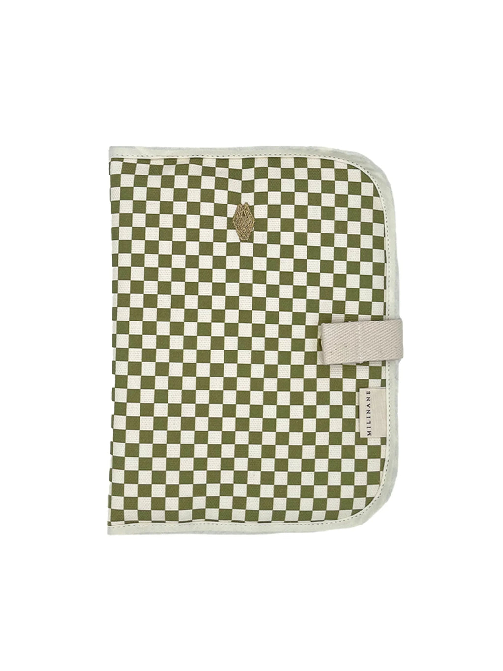 Protège carnet de santé Damier