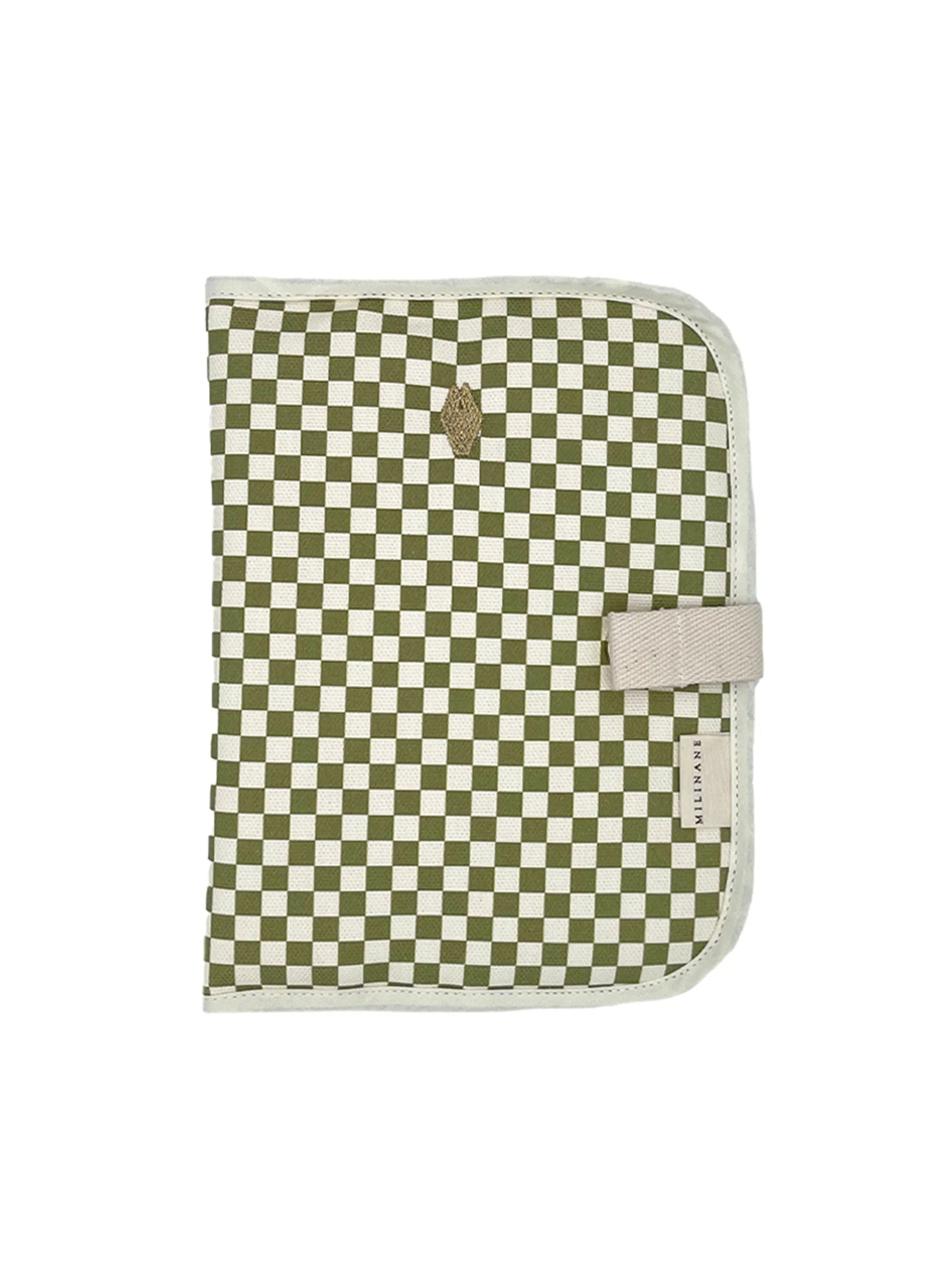 Protège carnet de santé Damier