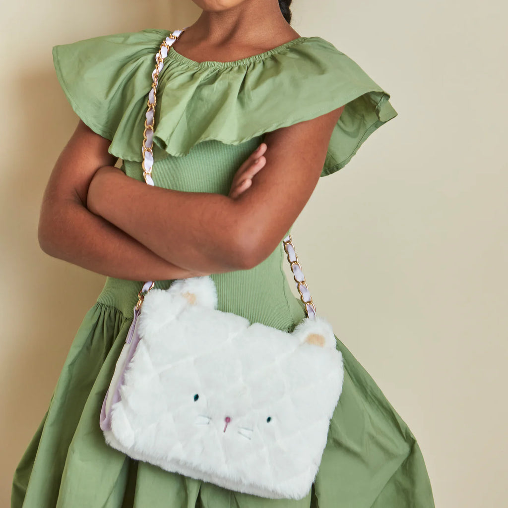 Sac Chat Blanc