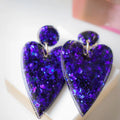 Boucles d'oreilles Claire Deep Blue