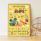 Poster Pédagogique À la Ferme