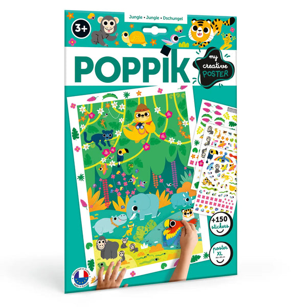 Poster Pédagogique Jungle