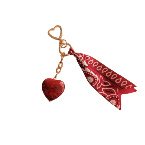Porte-clés LOVE Rouge