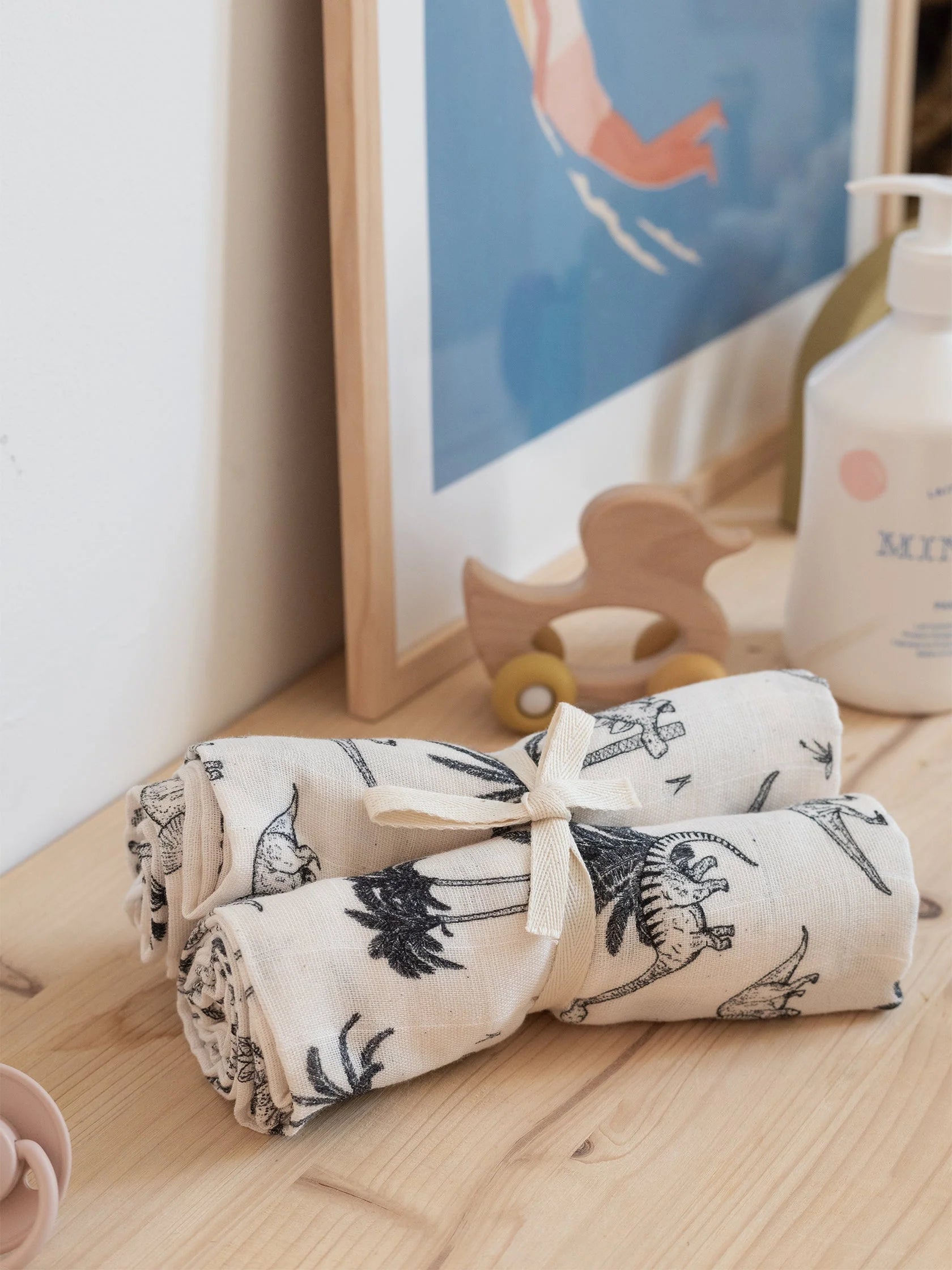 Lot de 2 langes Baby T-rex