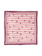 Grand Foulard Rose