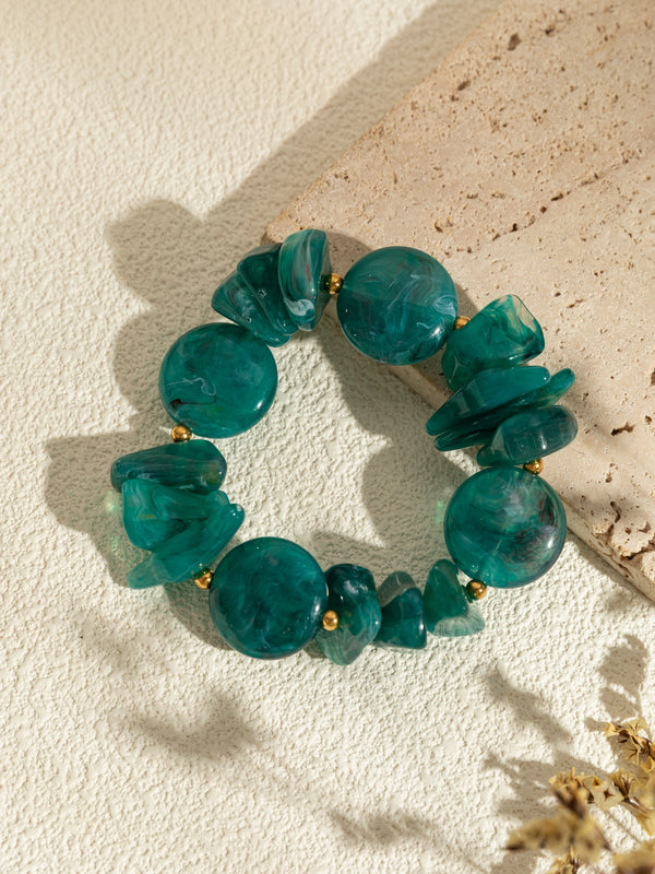 Bracelet Élastique Bleu