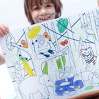 Coloriage en Silicone Jungle