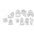 Personnages à tamponner : Princesses et fées