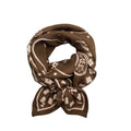 Grand foulard Marron