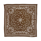 Grand foulard Marron