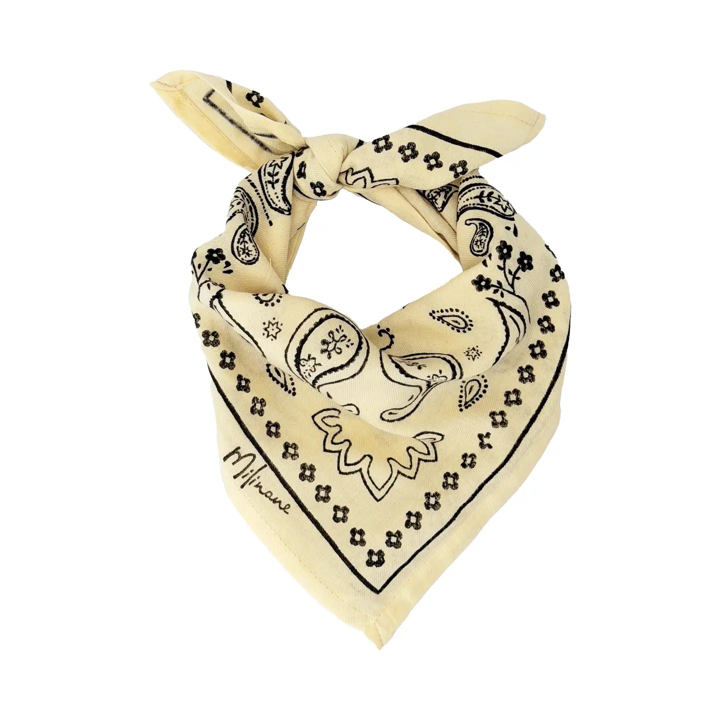 Petit foulard Vanille