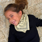 Petit foulard Vanille