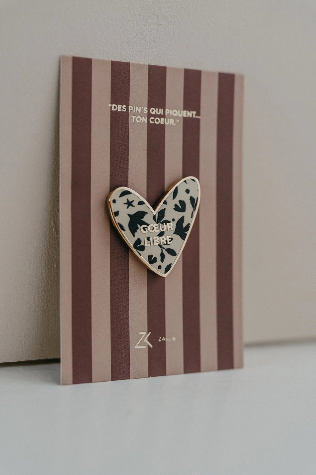 Pin's Cœur Libre