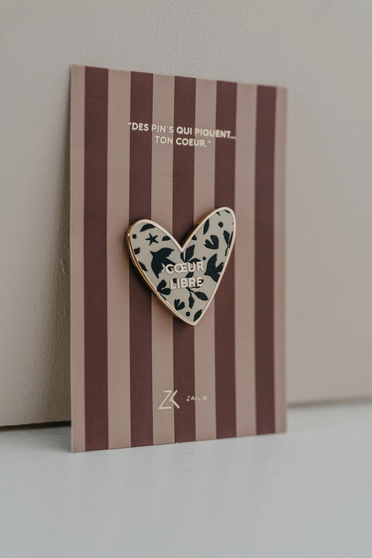 Pin's Cœur Libre