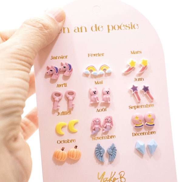 Boucles d’oreilles Féerique