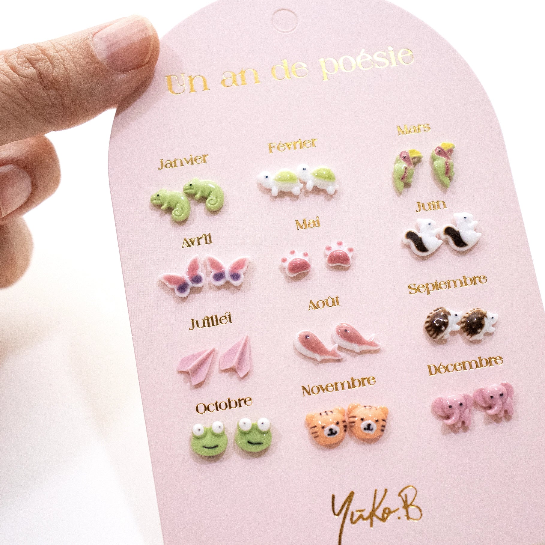 Boucles d’oreilles Jungle