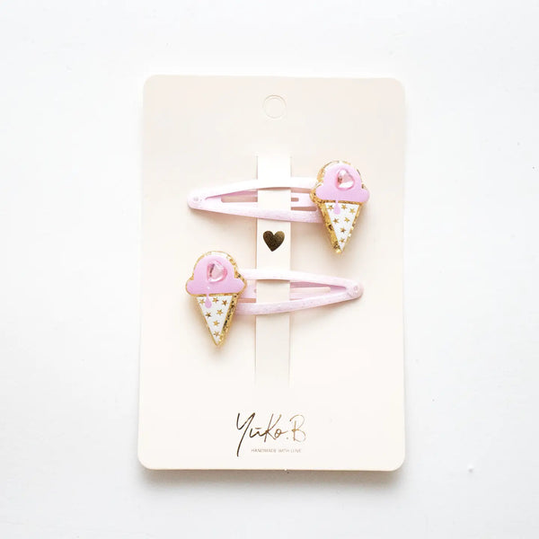 Duo Barrettes Glaces