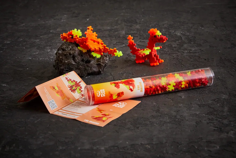 Tube Fire Dragons 100 Pcs