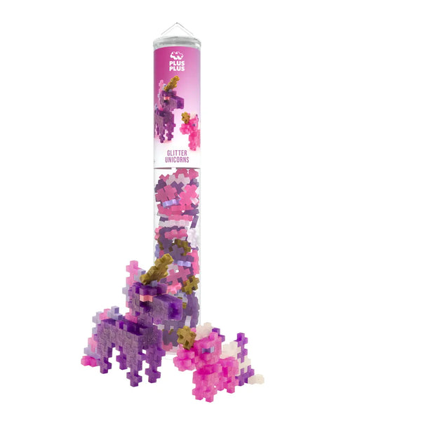 Tube Glitter Unicorns 100 Pcs