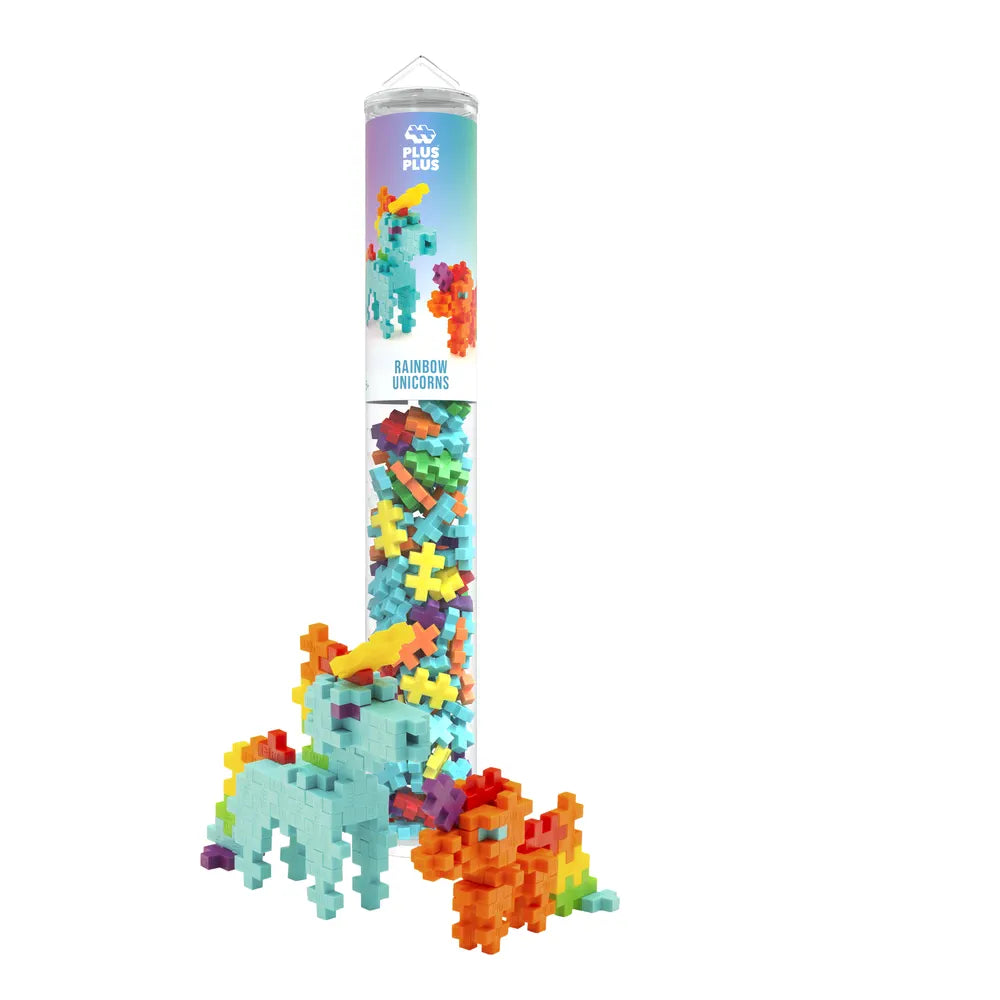 Tube Rainbow Unicorns 100 Pcs