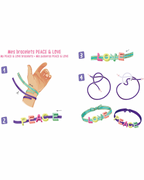 Mes Bracelets Peace & love
