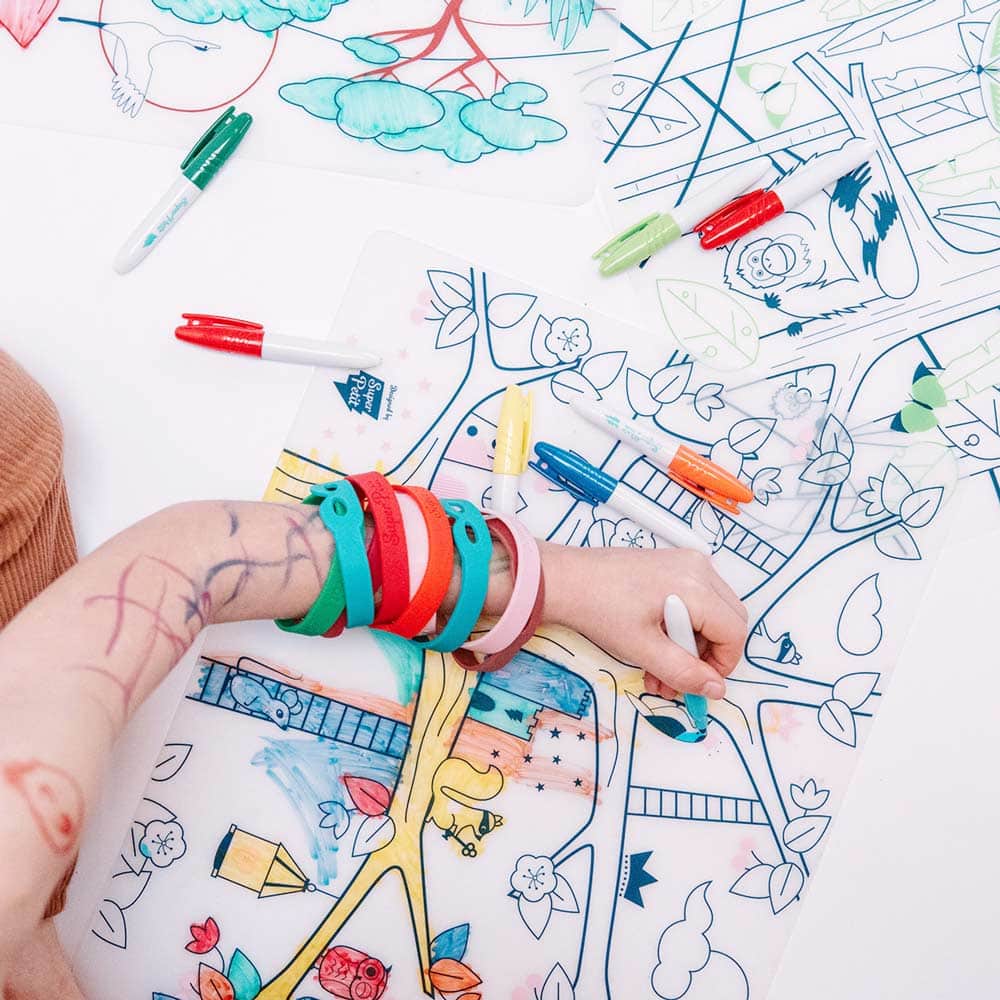 Coloriage en Silicone Arbre Magique