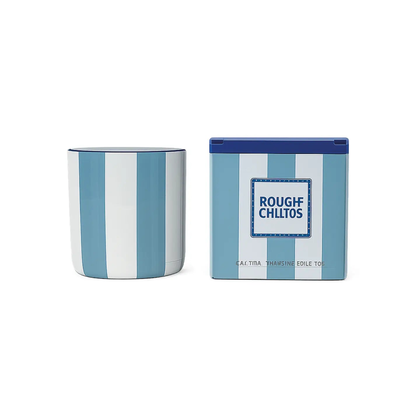 Bougie chichou bleu ambre