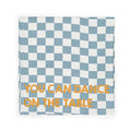 Serviette de table Josephine
Damier Bleu