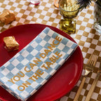 Serviette de table Josephine
Damier Bleu