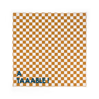 Serviette de table Josephine Damier Caramel A taable !