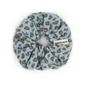 Chouchou Léopard Ice blue
