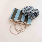 Chouchou Léopard Ice blue
