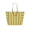 Sac cabas Elisa Rayures Lemon / Olive