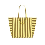 Sac cabas Elisa Rayures Lemon / Olive