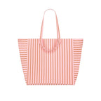 Sac cabas Elisa Rayures Tennis Pecan / Strawberry