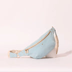 Sac Banane Coton Rayé Blue Sky Nicole