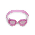 Lunettes de natation Rose - Coeur