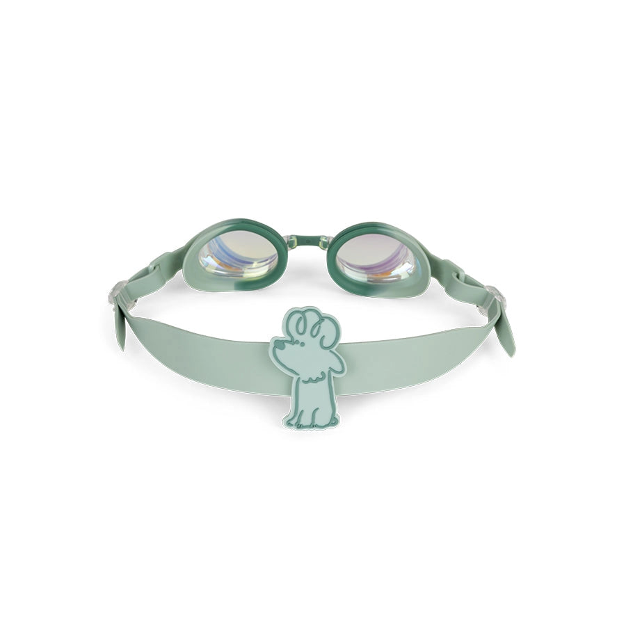 Lunettes de natation vertes - Chien