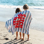 Serviette de plage en microfibre Multicolore - Catch Of The Day