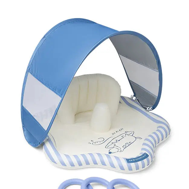 Tapis Splash pour bébé Bleu - Surfeur