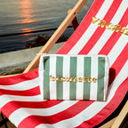 Pochette brodée Bronzette