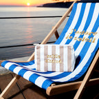 Pochette brodée Sable Chaud