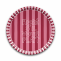 Plateau en bois rond Rosé SVP
