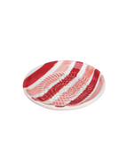 Râpe à ail en céramique - Petite rose et rouge