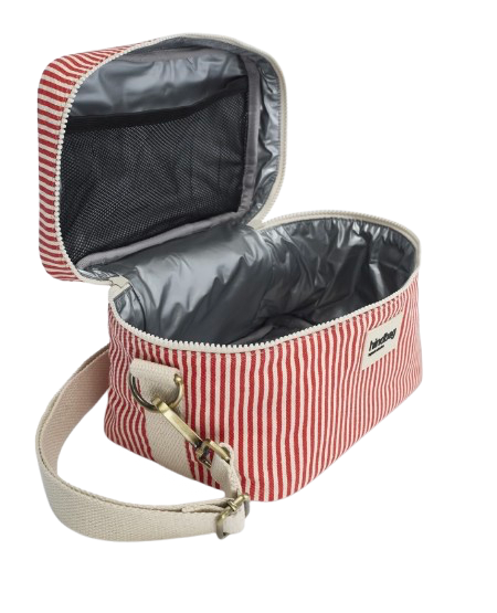Lunch bag Igor Rayures rouge