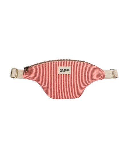 Sac banane Olivia Rayures rouge