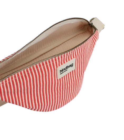 Sac banane Olivia Rayures rouge